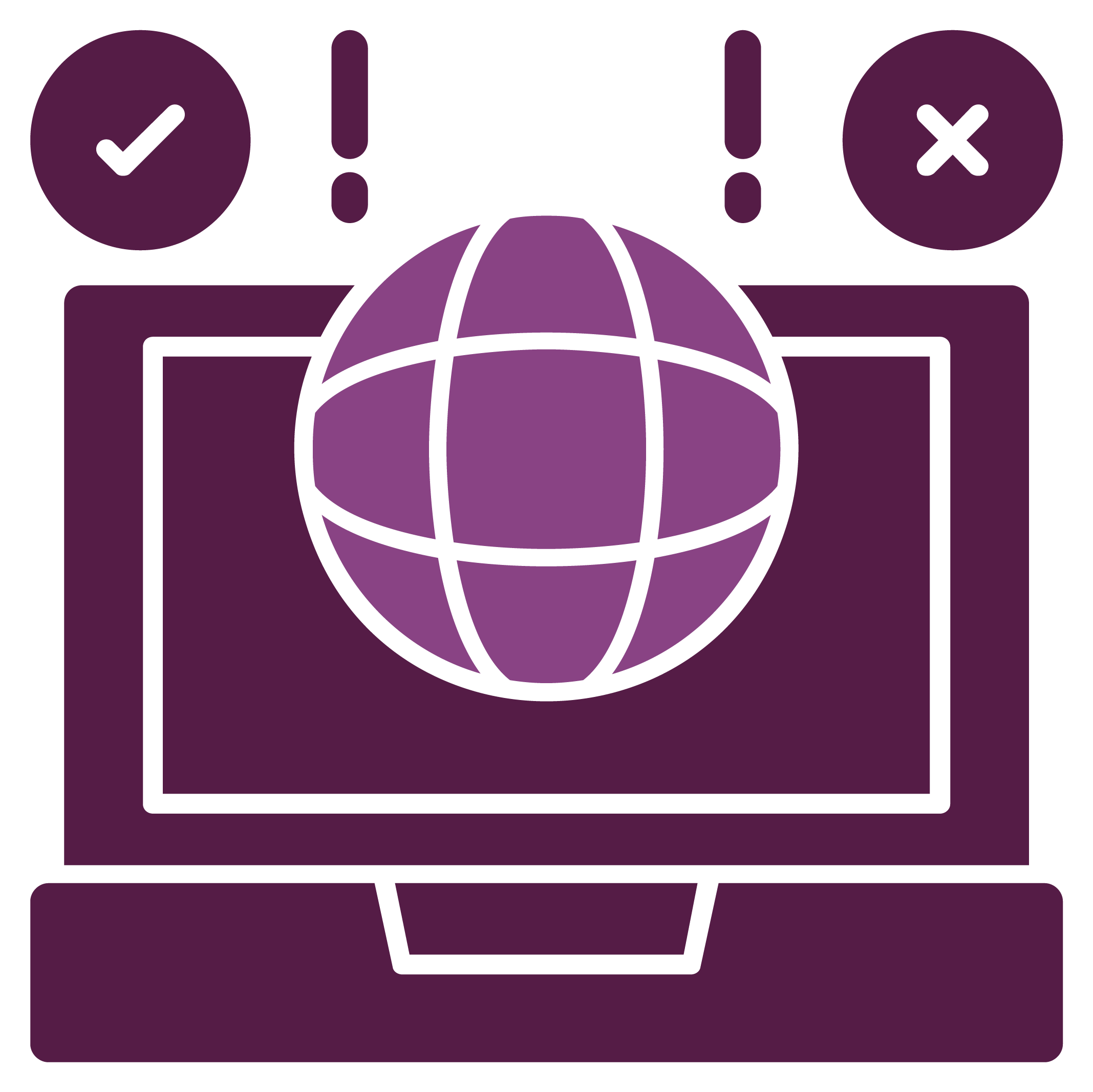 Multi-lingual and geo icon