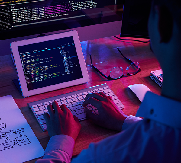 Code testing faster image