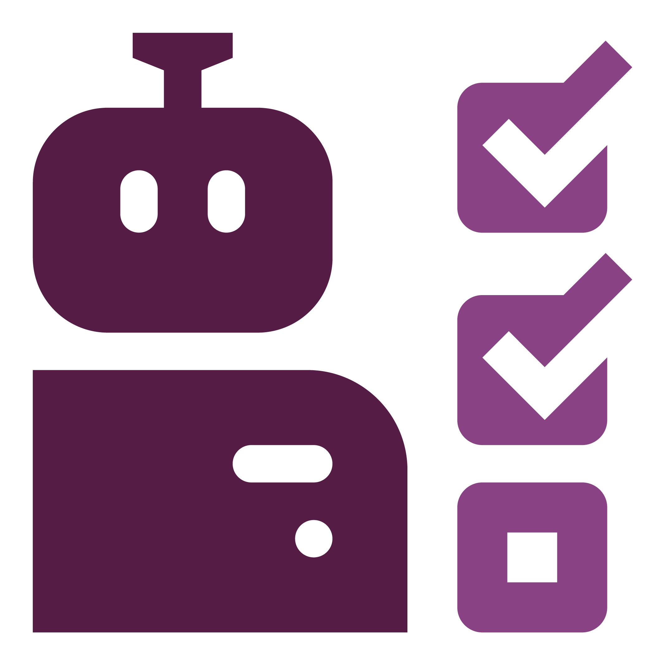Automated tasks icon