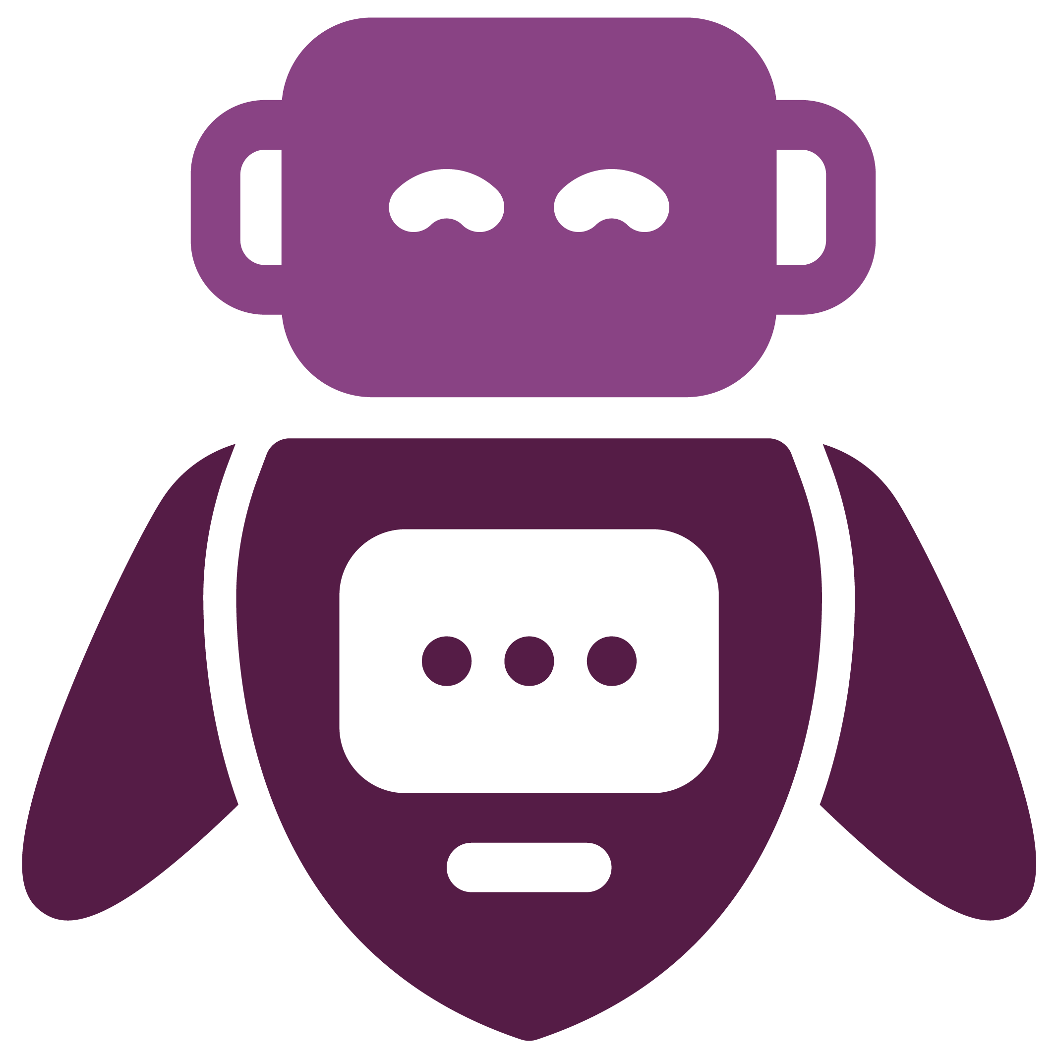 Intelligent bots icon