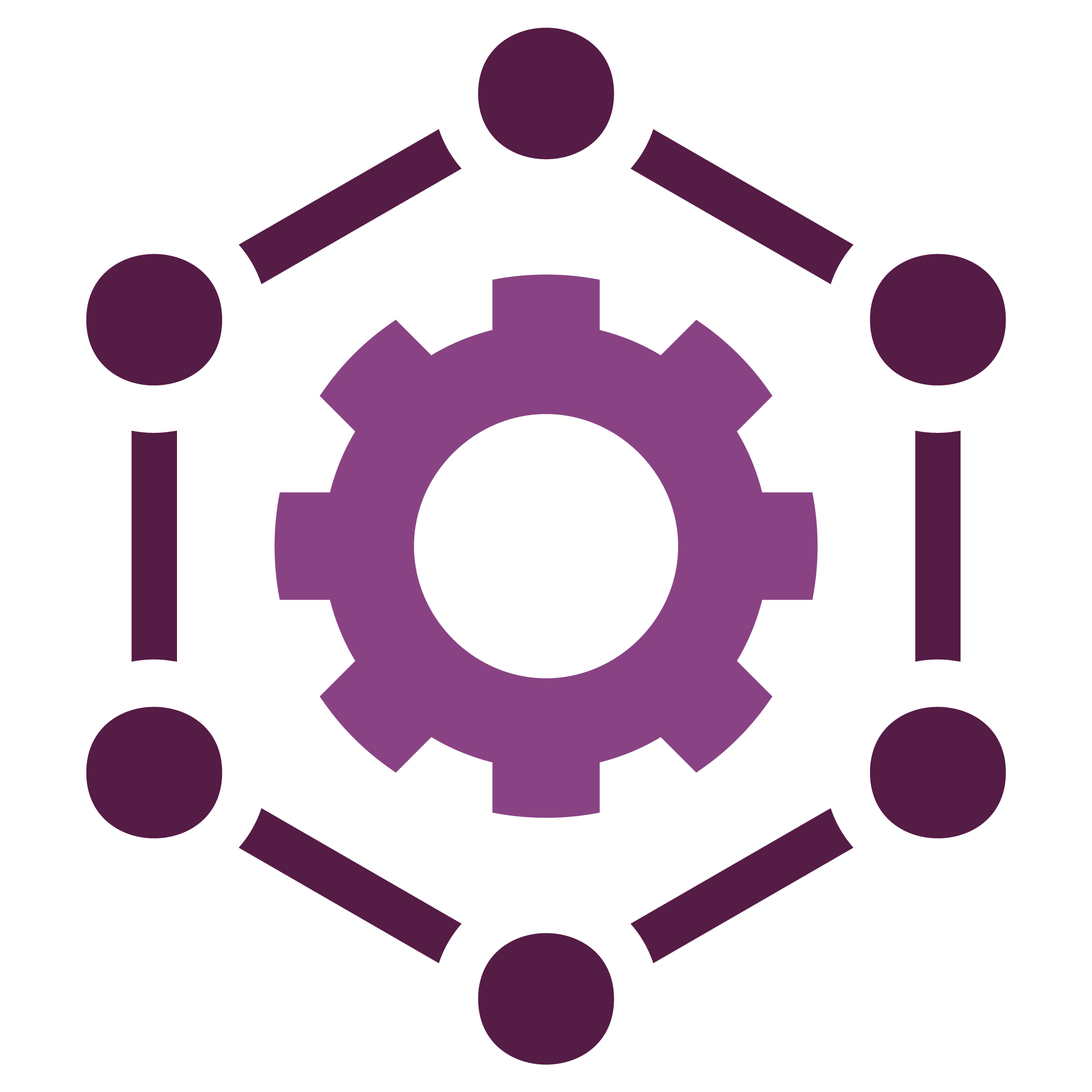 Seamless integration icon