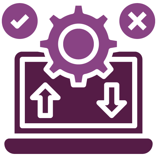 Solution Page UI testing icon