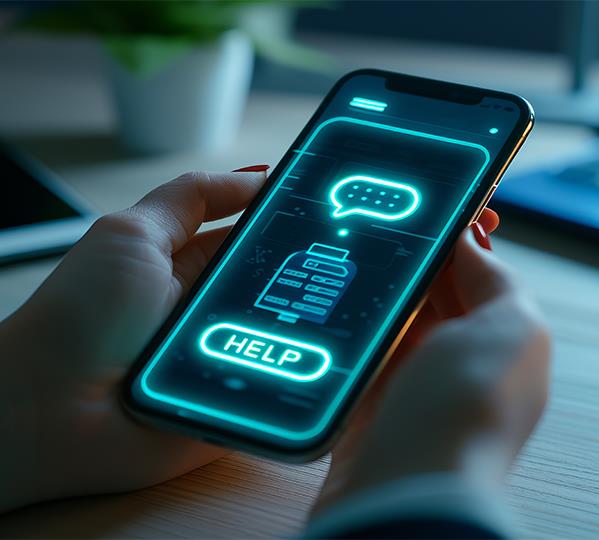 Mobile app help image