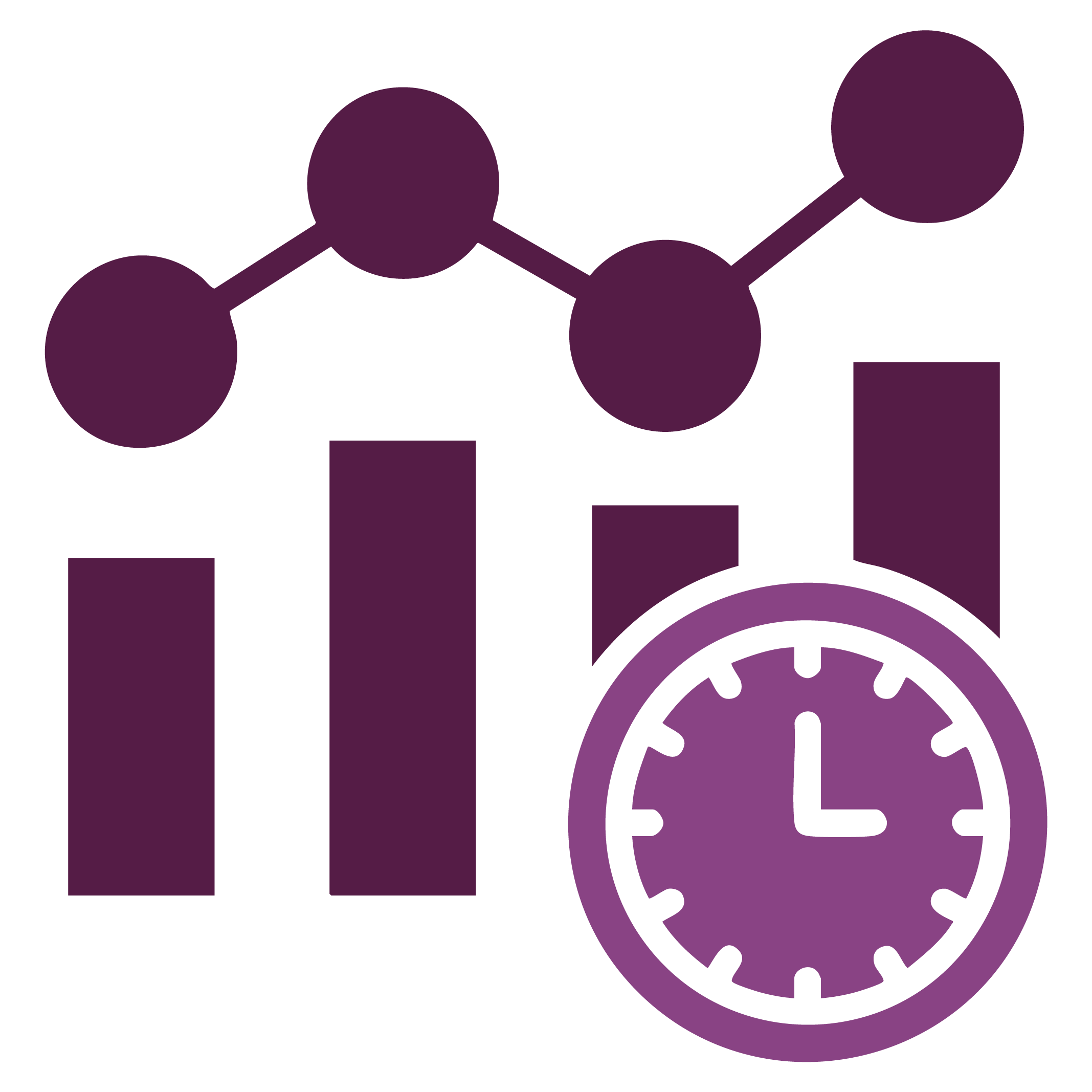 Real-time reporting icon
