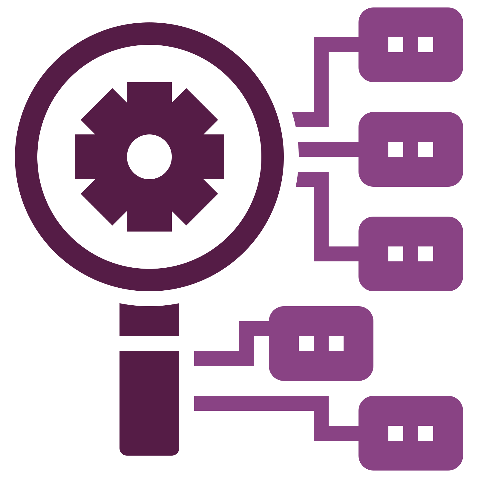 Root cause analysis icon