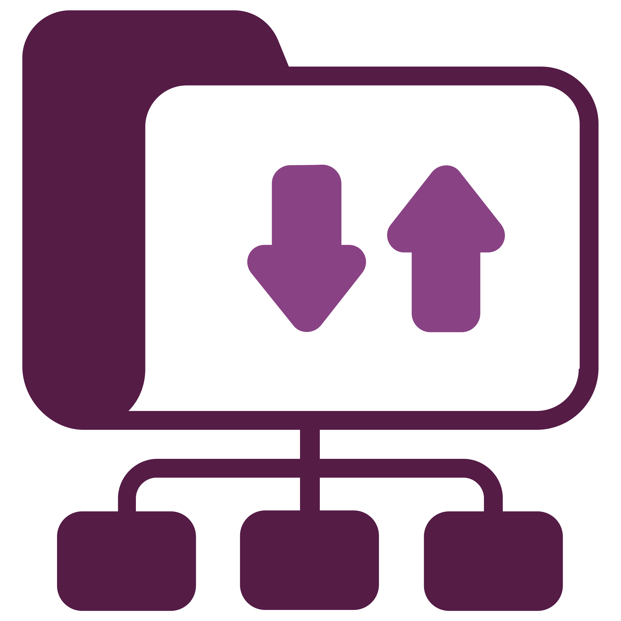 RPA workflows deployed icon