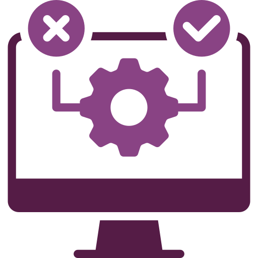 automated test cases icon