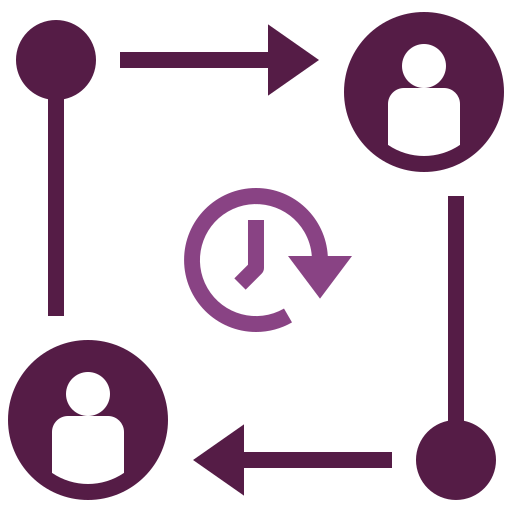 End-to-end automation icon