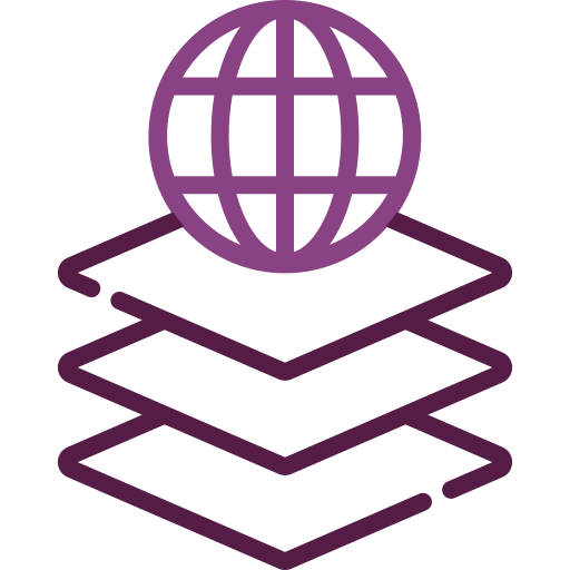 Multi-layer coverage icon