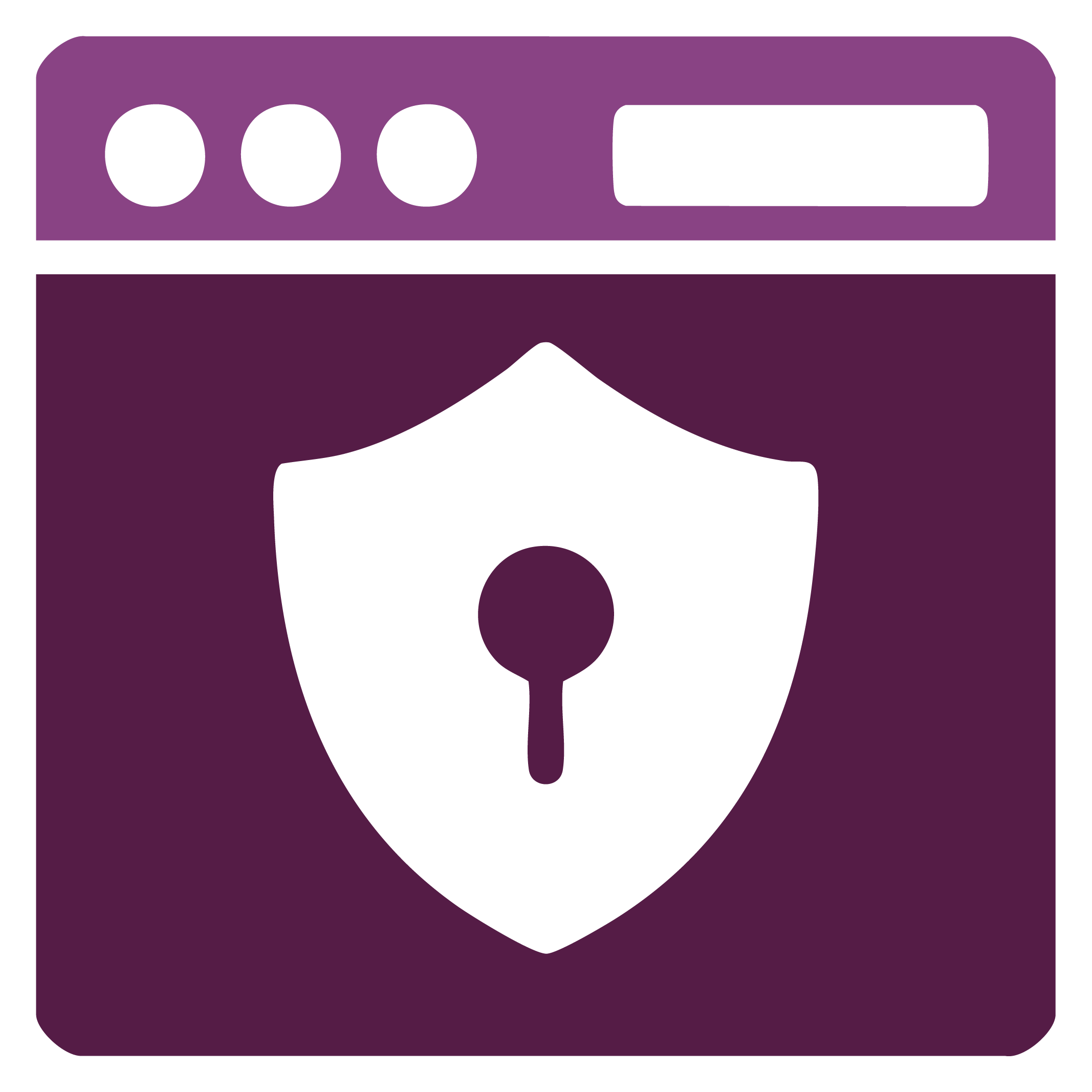 Security testing integrated icon